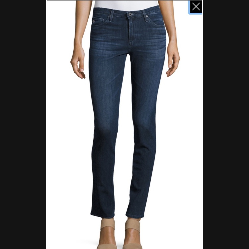AG Prima Cigarette Leg Jeans in 360 stretch Sz 25